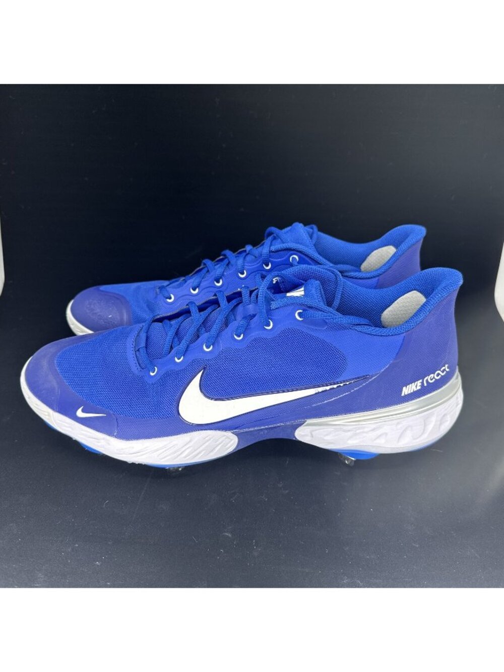NEW Nike Alpha Huarache Elite 3 Low MCS Baseball Cleats Blue Men’s 15 CK0976-400